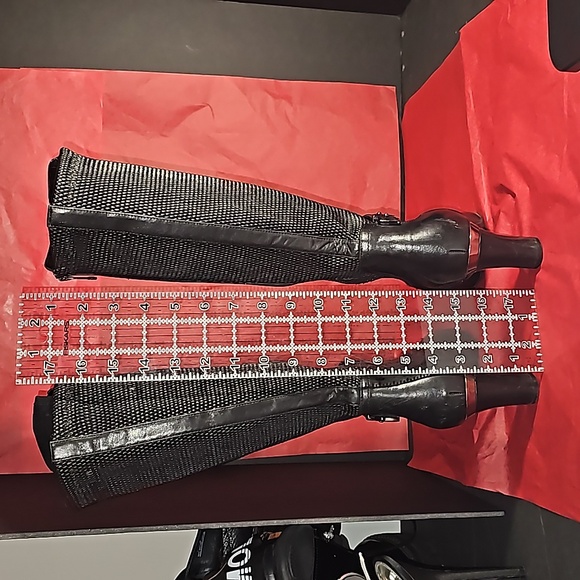 Blondo heeled Gorgeous Black Leather Waterproof Boots Comfortable 10M - Picture 8 of 16